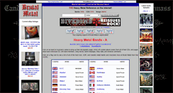 Desktop Screenshot of brutalmetal.com